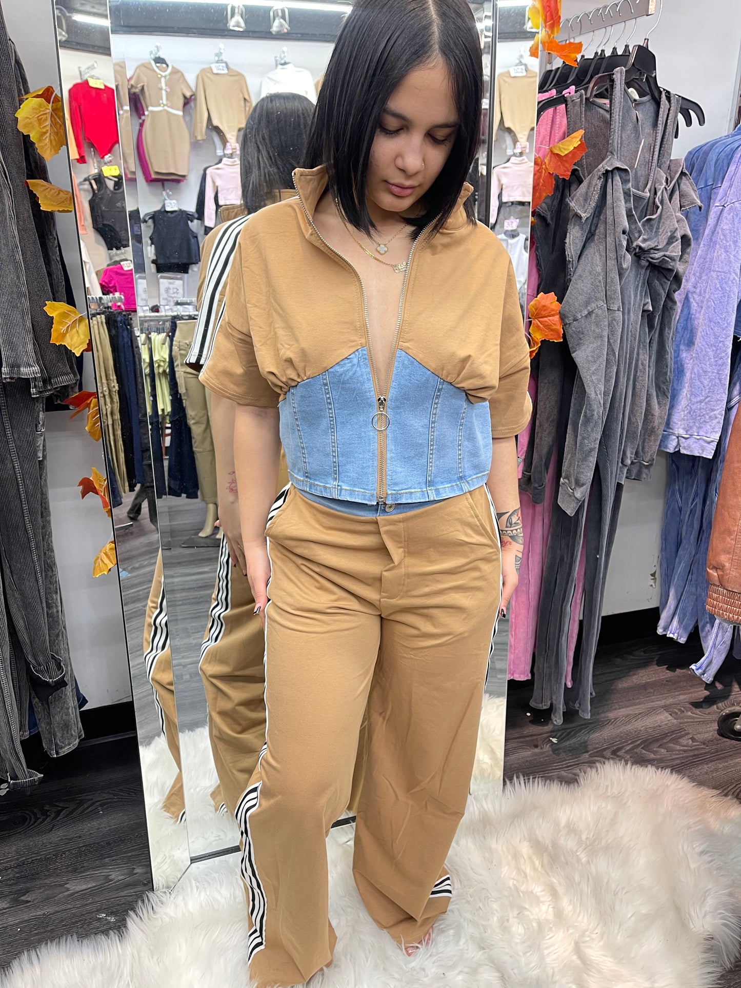 Two piece set Gold