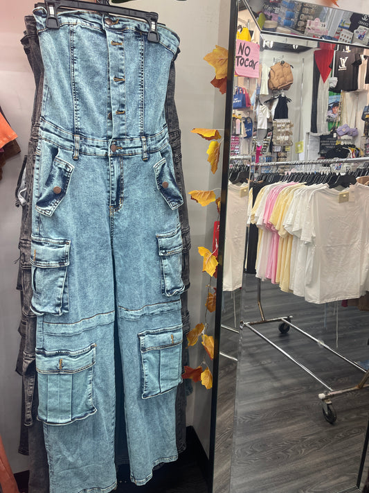 Jean jumpsuit Blue