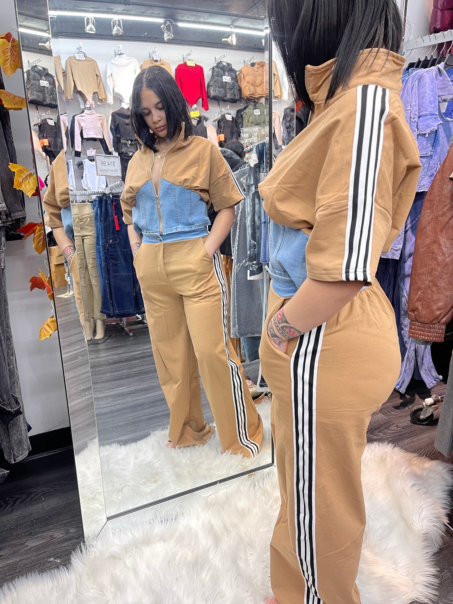 Two piece set Gold