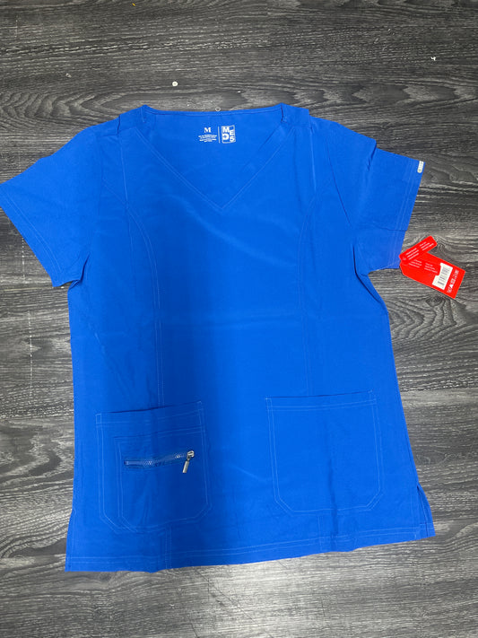 Med 5 Scrubs shirt Royal blue