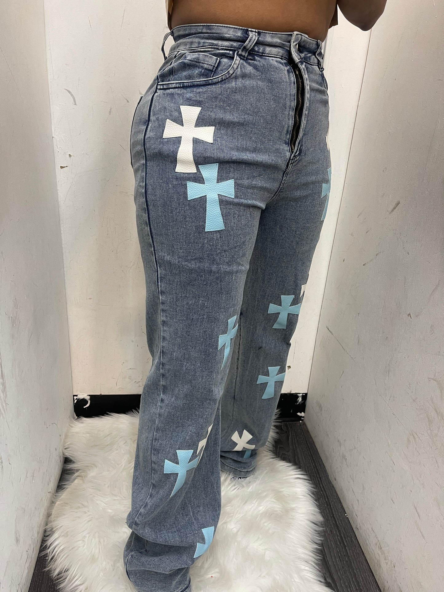 CROSS PANTS Blue