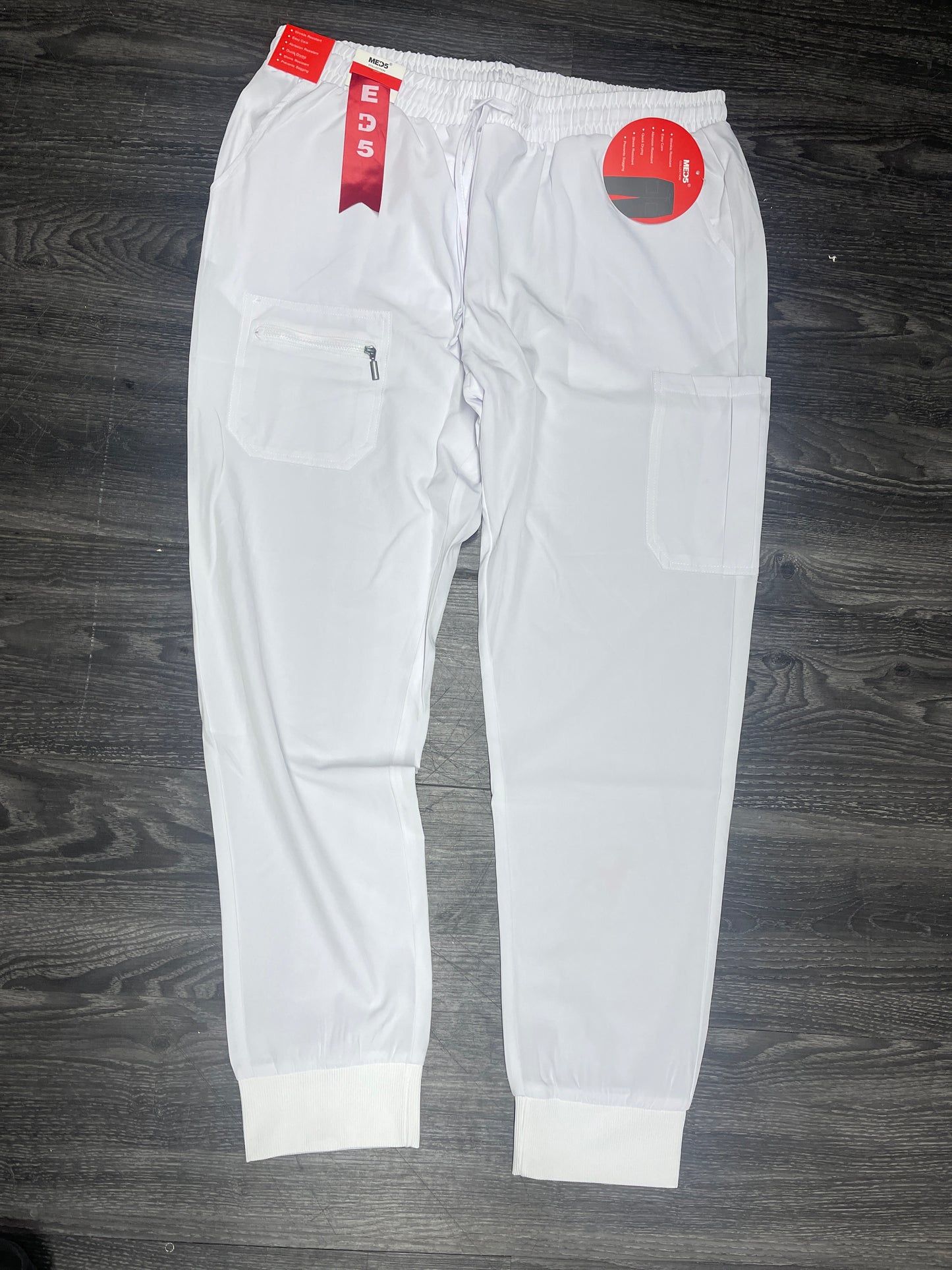 Med 5 Scrub pants White