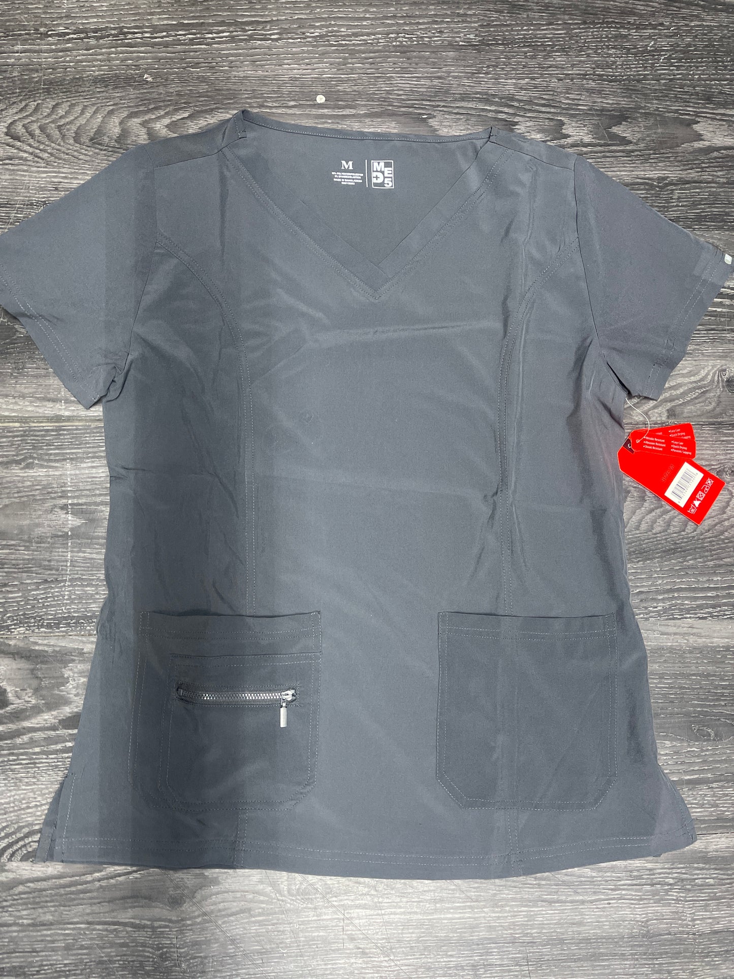 Med 5 Scrubs shirt Grey